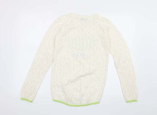 George Girls Beige Pullover Jumper Size 12-13 Years - Face