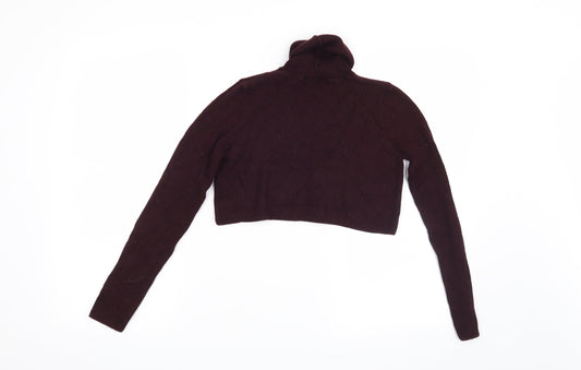 Topshop Womens Purple Pullover Jumper Size 10