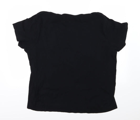 Primark Mens Black Jersey T-Shirt Size 2XL - NYC