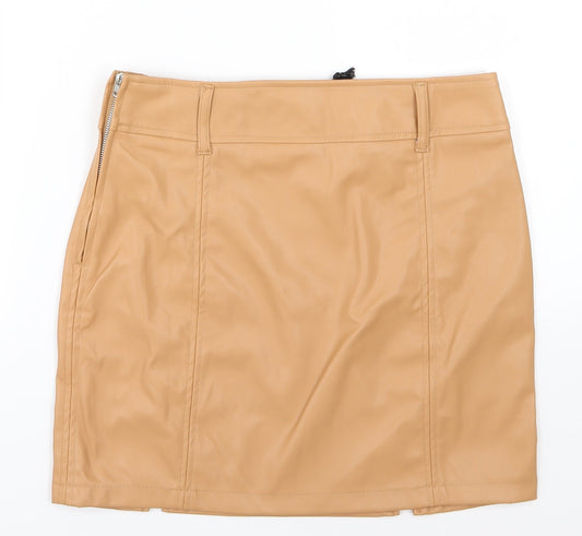 Threadbare Womens Brown A-Line Skirt Size 10