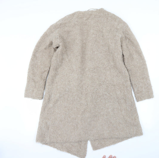 Amaryllis Womens Beige Cardigan Jumper Size 14