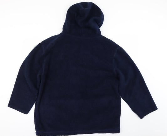 South Lodge Womens Blue Full Zip Hoodie Size S