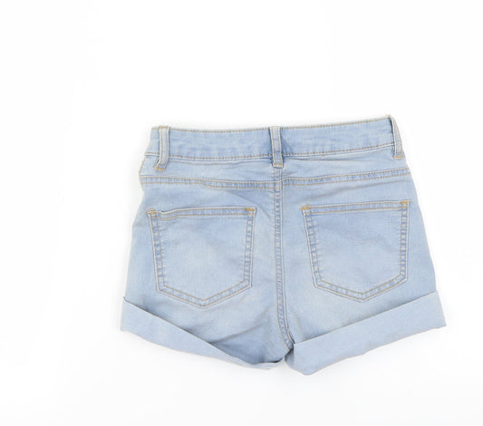 denim co Womens Blue Cut-Off Shorts Size 4