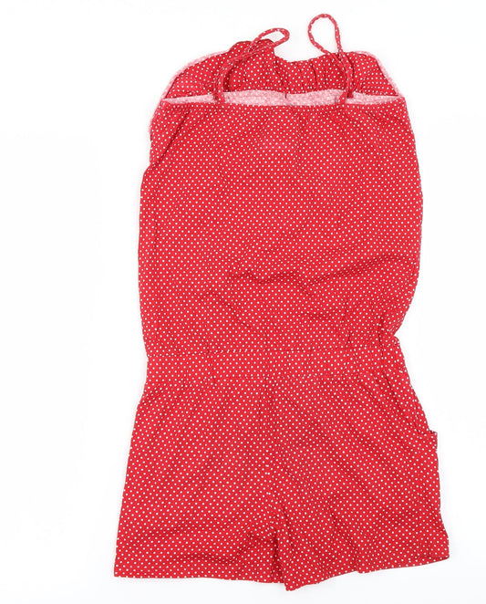 NEXT Girls Red Jumpsuit One-Piece Size 11 Years