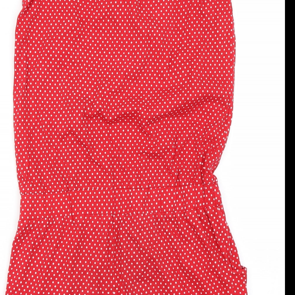 NEXT Girls Red Jumpsuit One-Piece Size 11 Years