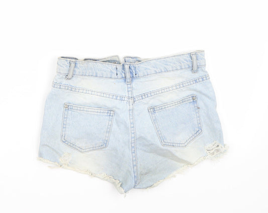 Select Girls Blue Bermuda Shorts Size 11 Years