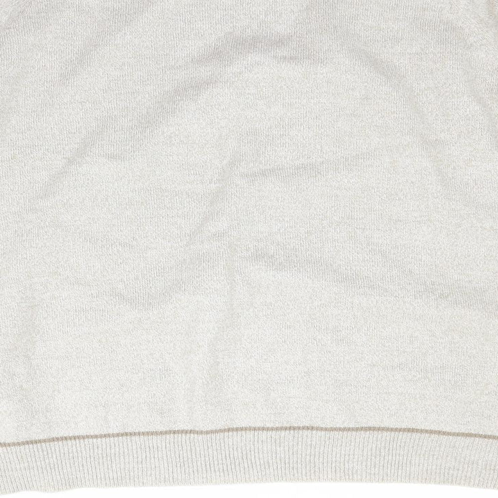 BHS Mens Beige Pullover Jumper Size XL