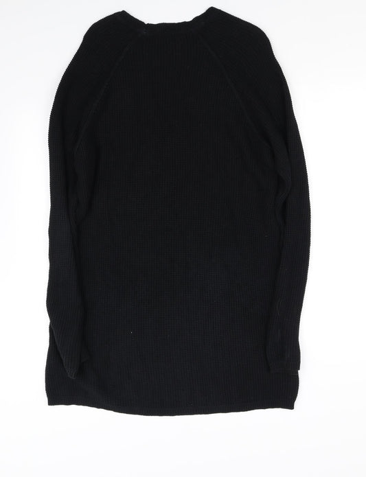 pre worn Mens Black Pullover Jumper Size M