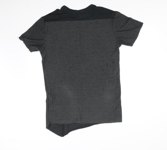 Berksha Mens Grey T-Shirt Size M