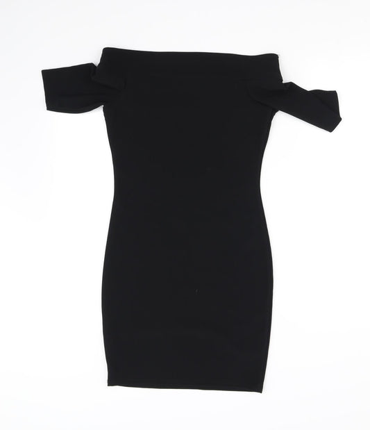 New Look Womens Black Fit & Flare Size 8