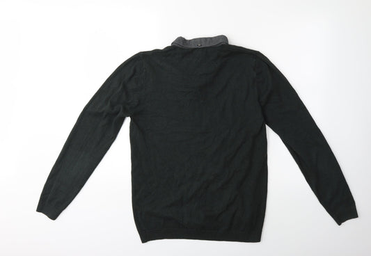 NEXT Womens Green Knit Pullover Jumper Size M