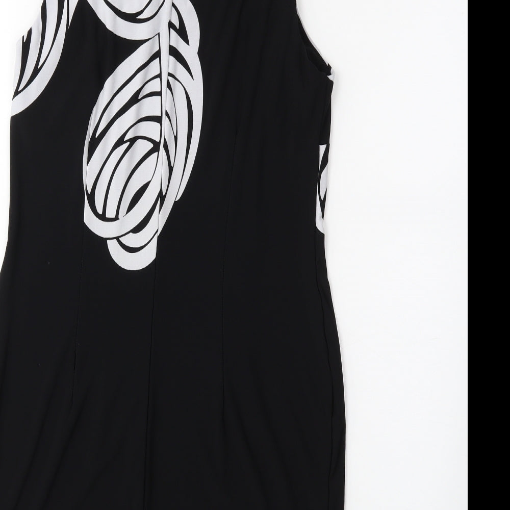 Preworn Womens Black Shift Size S