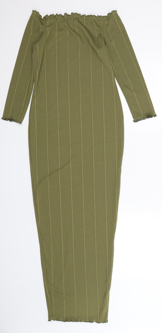 Albits London Womens Green Bodycon Size 8