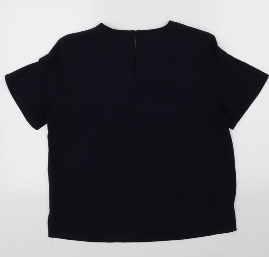 Debenhams classic Womens Blue Basic Blouse Size 12
