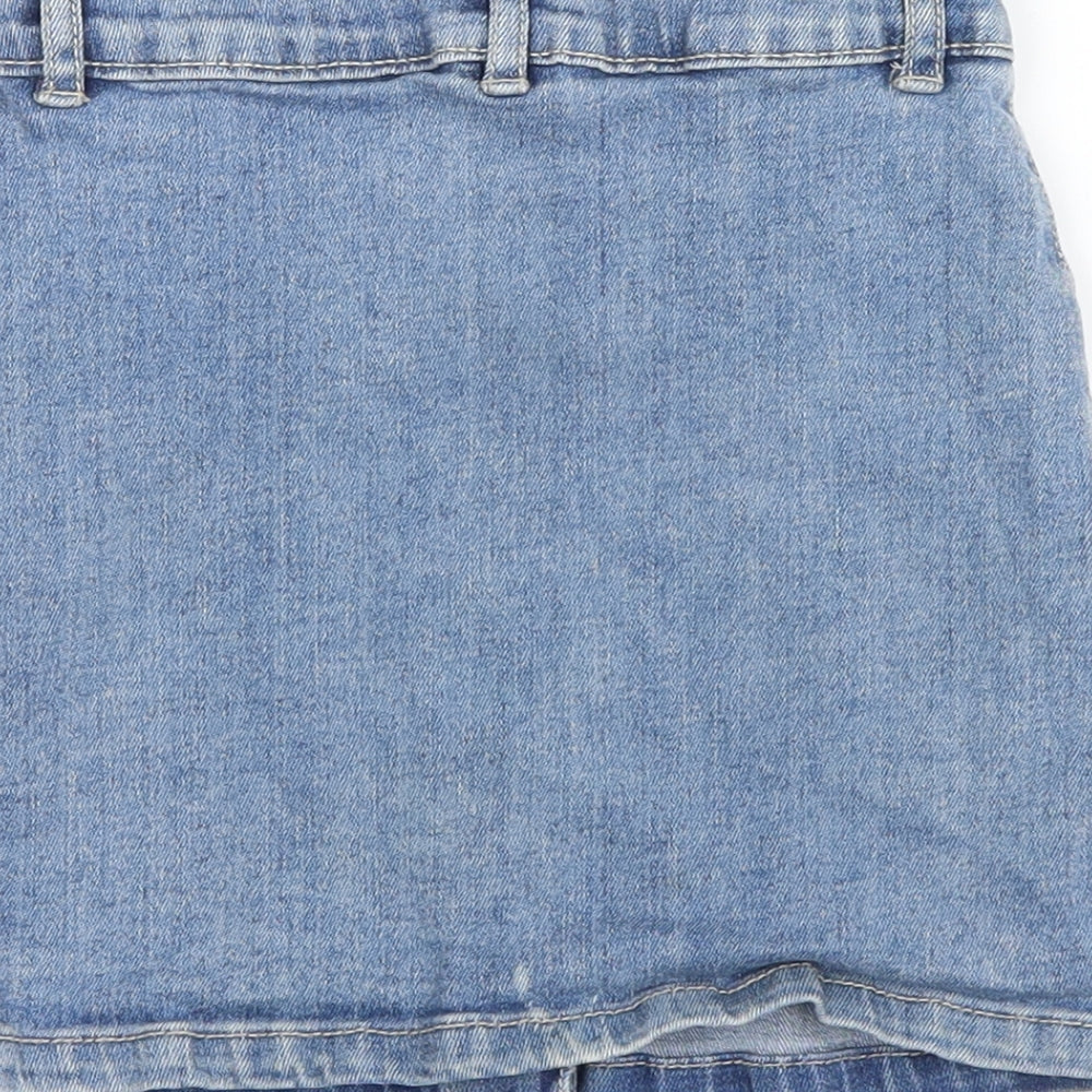Ty Girls Blue Denim Mini Skirt Size 5 Years