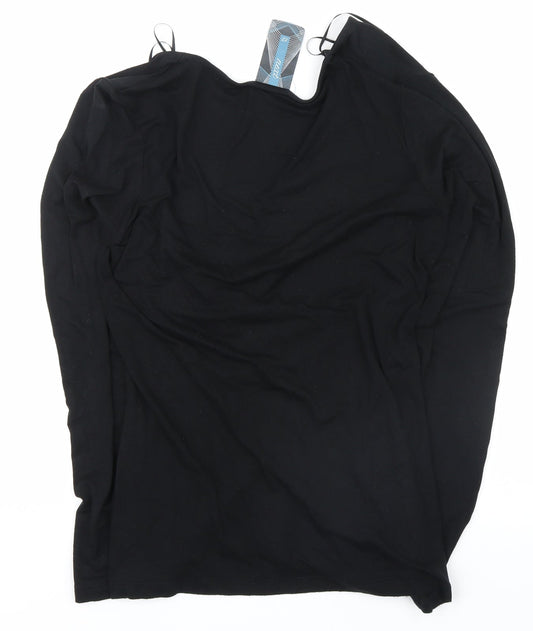 NEXT Womens Black Basic Blouse Size 12