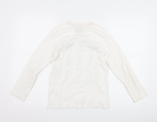 Matalan Boys White Basic T-Shirt Size 10 Years - New york