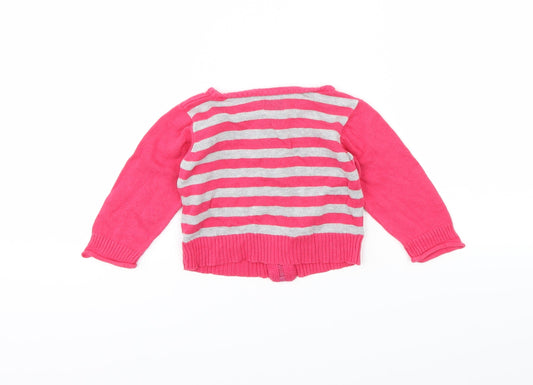 Supergirl Girls Pink Spotted Jacket Size 6-9 Months
