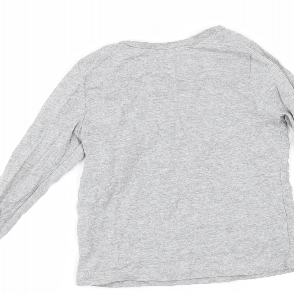 George Boys Grey Basic T-Shirt Size 3-4 Years - awesome
