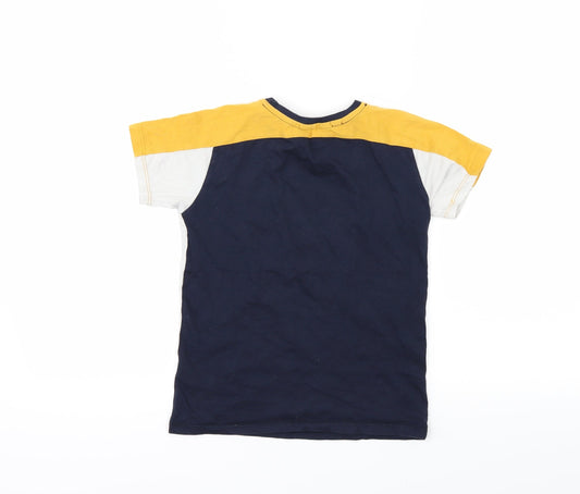 Primark Boys Blue Basic T-Shirt Size 7-8 Years - brooklyn