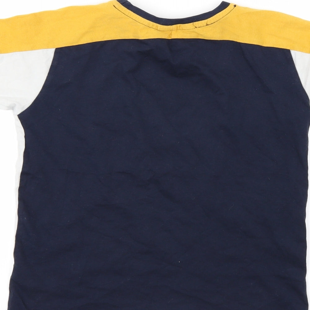 Primark Boys Blue Basic T-Shirt Size 7-8 Years - brooklyn