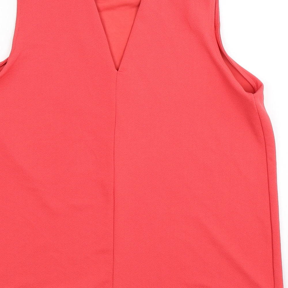 NEXT Womens Orange Tunic Tank Size 14 - DIAMANTE