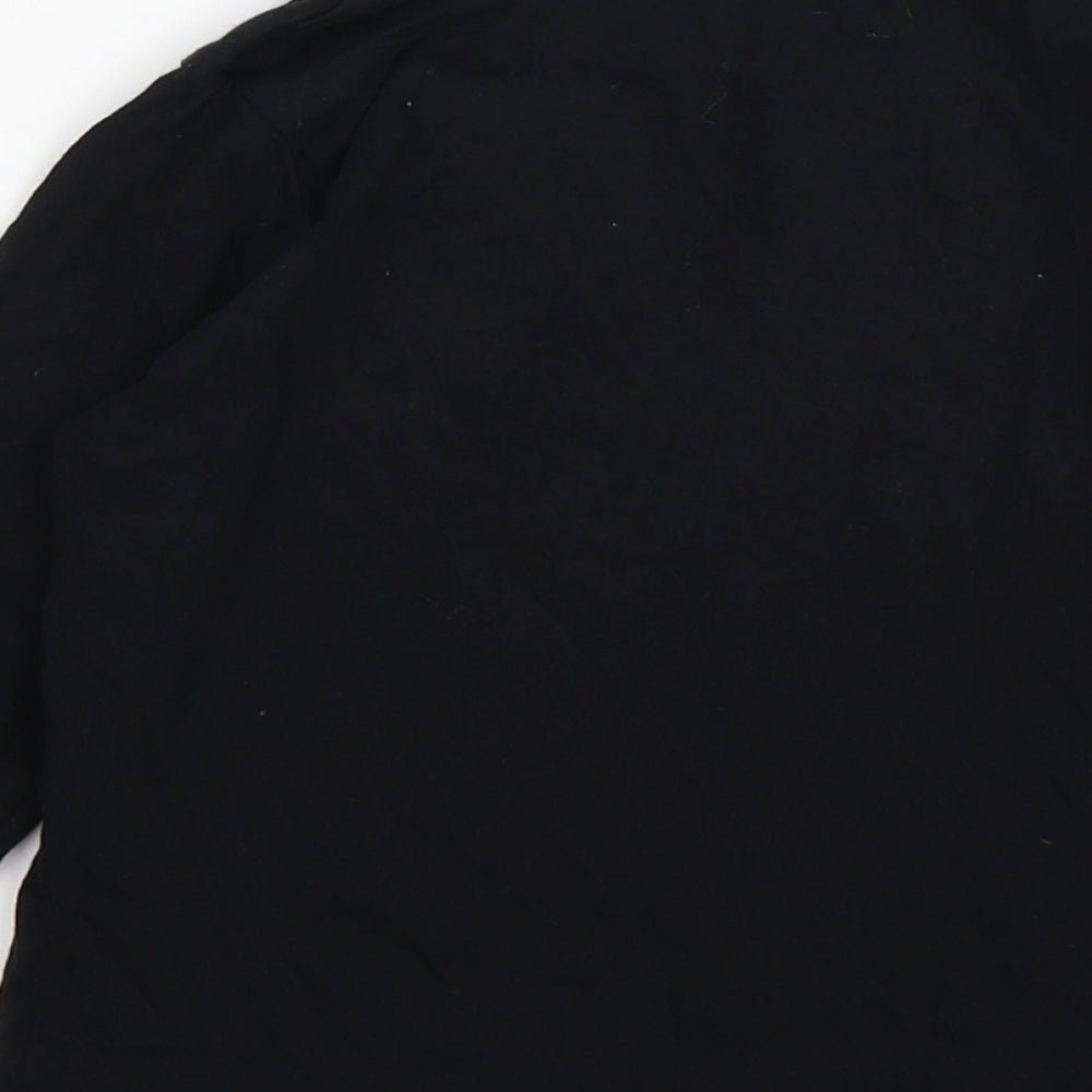 Primark Boys Black Basic T-Shirt Size 2-3 Years - dinosaur