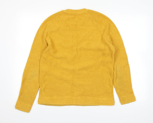 Preworn Womens Yellow Pullover Jumper Size M