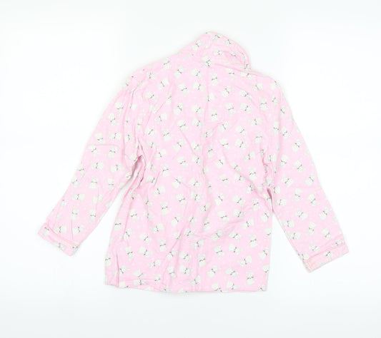 YD Girls Pink Basic Button-Up Size 6-7 Years
