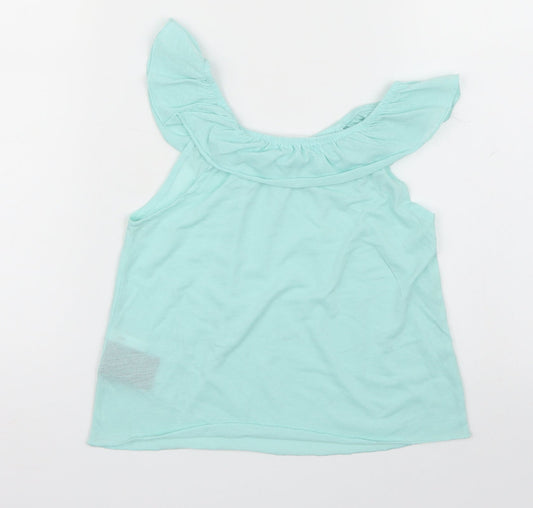 H&M Girls Blue Basic T-Shirt Size 2-3 Years