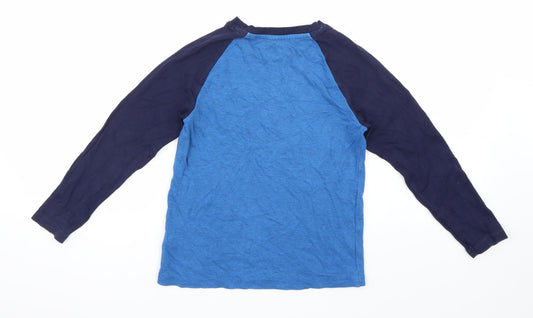 George Boys Blue Basic T-Shirt Size 9-10 Years