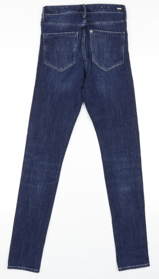 H&M Womens Black Skinny Jeans Size 26 in L32 in