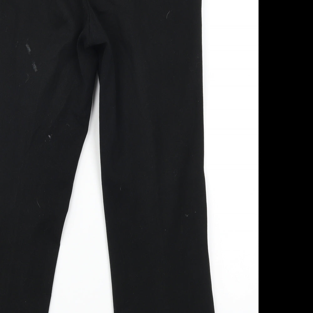 Preworn Womens Black Cropped Jeans Size 28 in L24 in