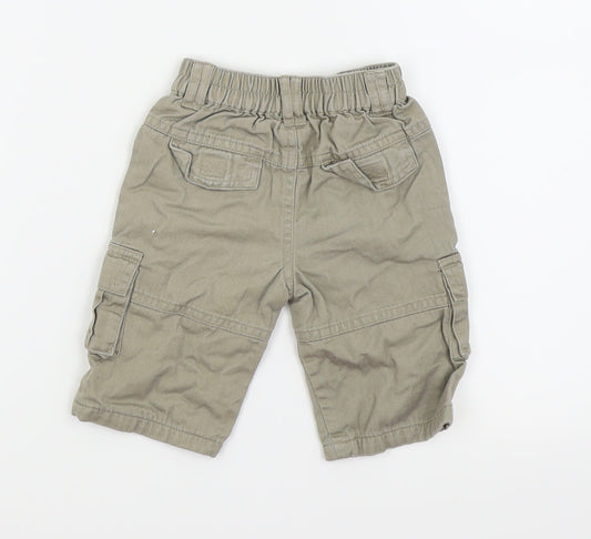 tiny ted Boys Beige Cargo Trousers Size 0-3 Months