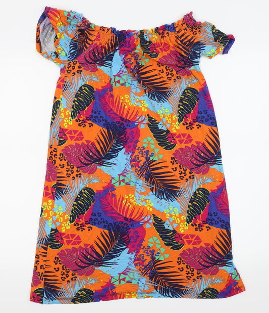 Asda George Womens Multicoloured Floral Fit & Flare Size XS