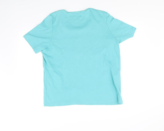 pre worn Womens Blue Basic T-Shirt Size M