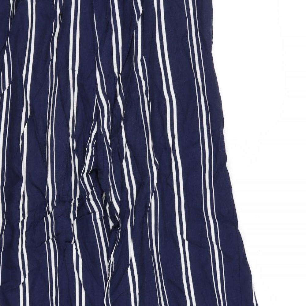 New Look Womens Blue Trousers Size 12 L35 in