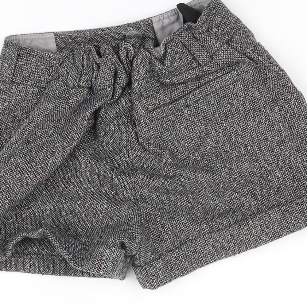 F&F Girls Grey Cut-Off Shorts Size S