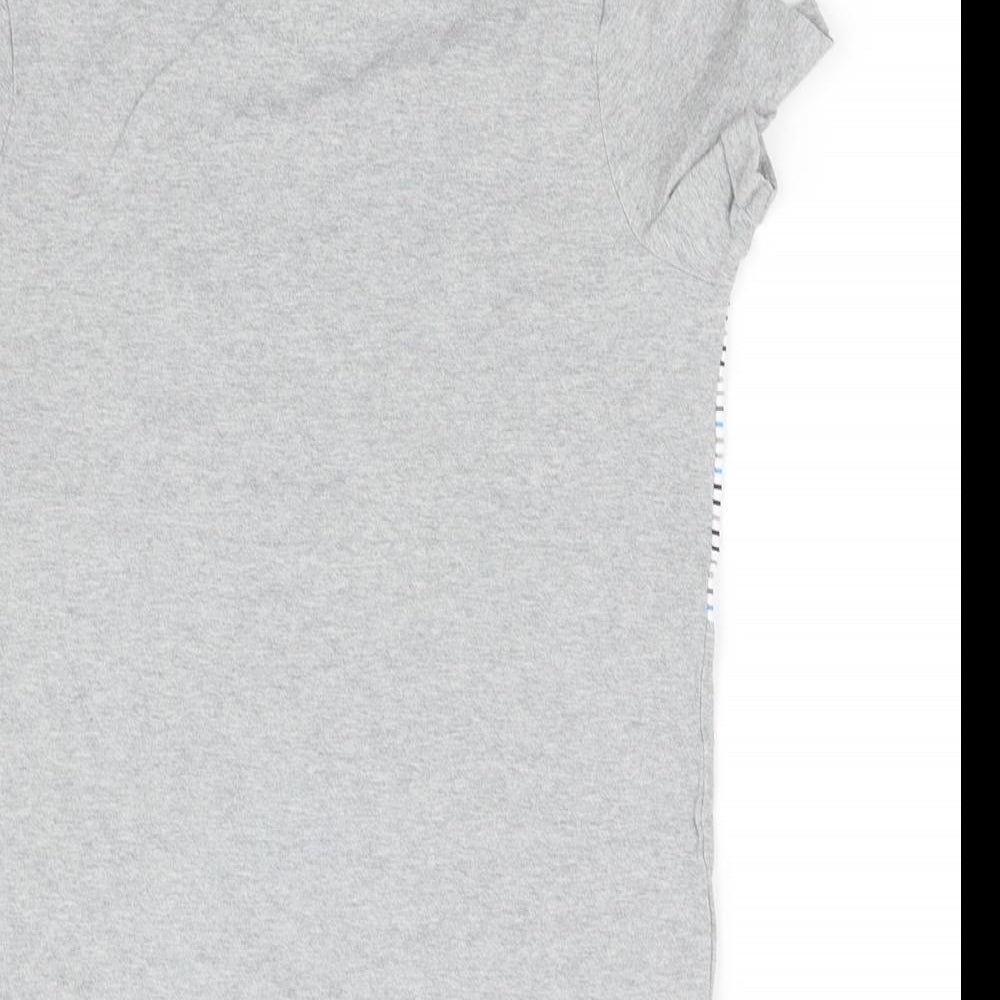 Nutmeg Girls Grey Basic T-Shirt Size 9 Years