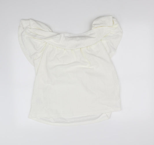 dorothy perkins Womens White Fit & Flare Size 12