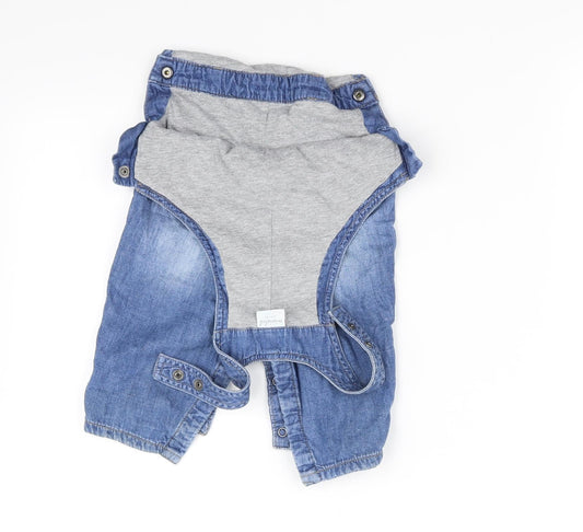 pre worn Girls Blue Jumpsuit One-Piece Size 2 Years