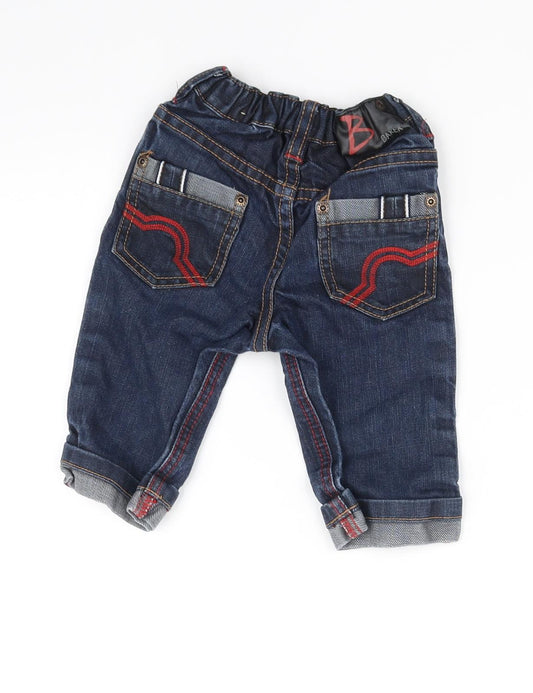 pre worn Boys Blue Straight Jeans Size S