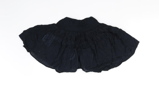 Priamrk Girls Black Flare Skirt Size XS
