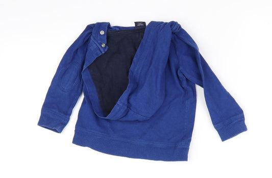 pre worn Boys Blue Pullover Hoodie Size S