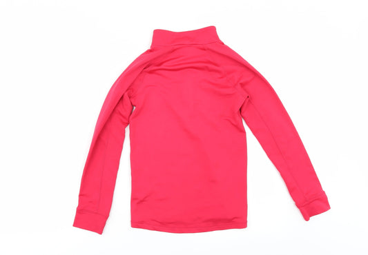 Oxylane Girls Pink Pullover Jumper Size 10 Years