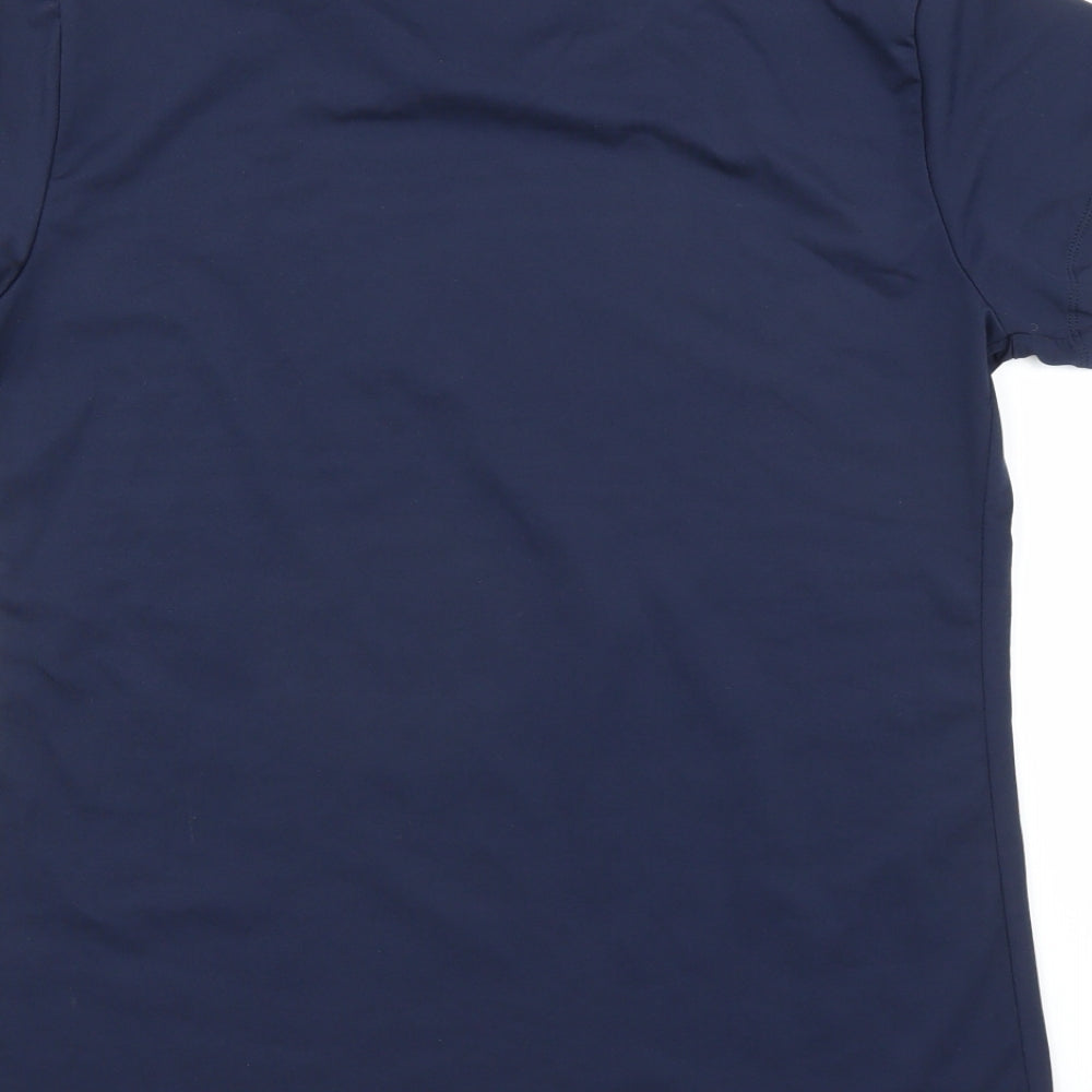 DOMYOS Womens Blue Basic T-Shirt