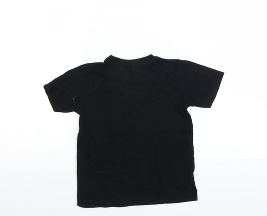 Star Wars Boys Black Basic T-Shirt Size 4-5 Years - STAR WARS