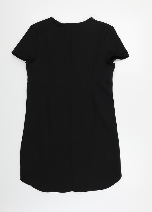 Miss Selfridge Womens Black Bodycon Size 10 - Tribal Print