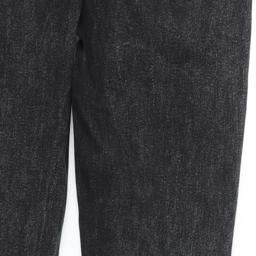 Brand and care label for Denim Co. women’s black denim jegging jeans, size UK 12, 29-inch leg