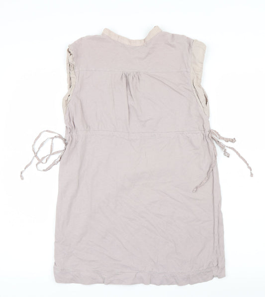 Zara Womens Beige Basic Blouse Size 10